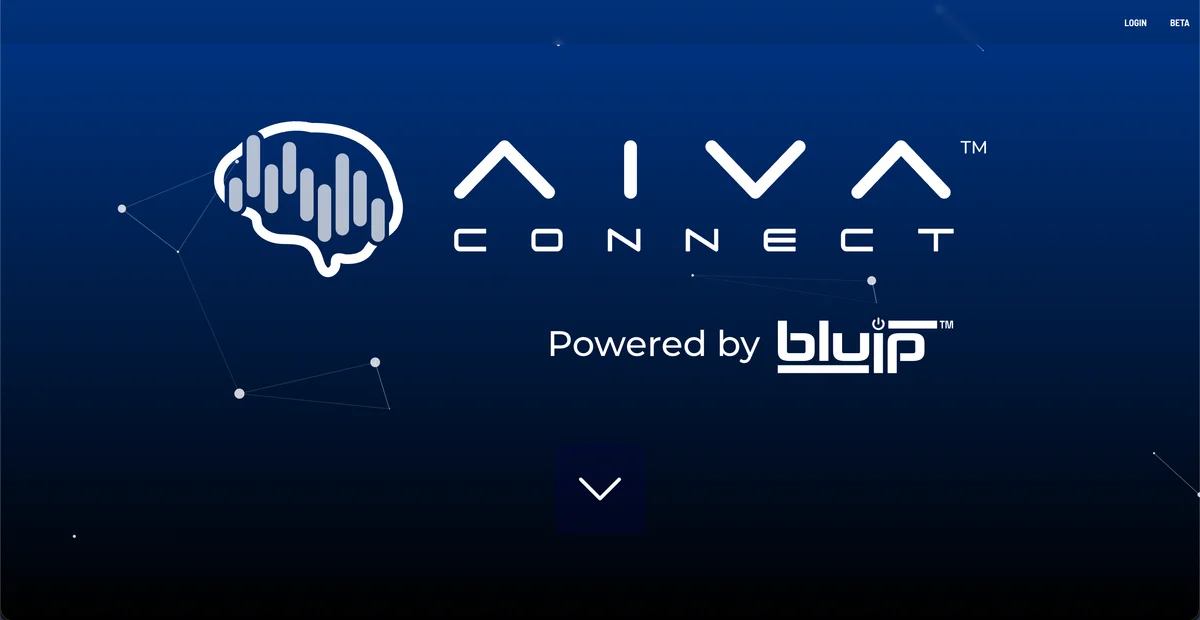 AIVA Connect communications platform website