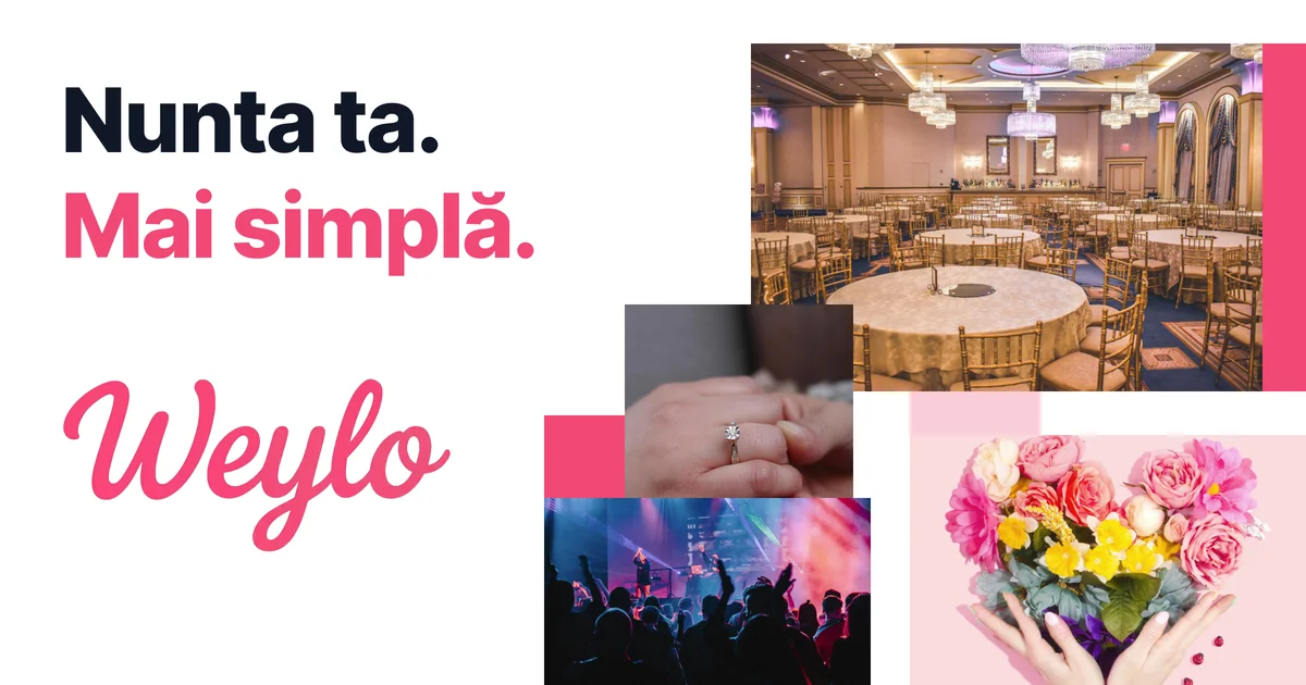 Weylo wedding supplier preview featuring a venue, flowers, and wedding photography